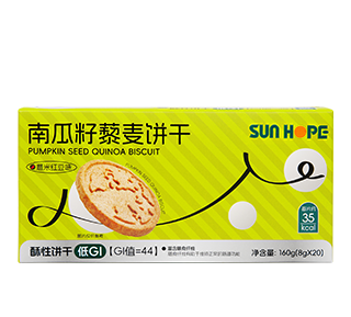 南瓜籽藜麦饼干(薏米红豆味) 